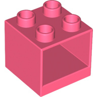 Lego Duplo Kastje koraal roze nieuw