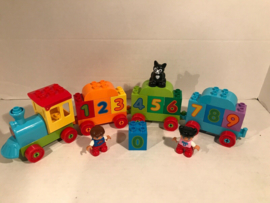 DUPLO Getallentrein 10847 met dieren