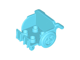 Lego Duplo rolstoel medium azure 94901