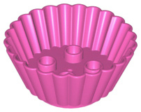 Lego Duplo cupcake donker roze 98215