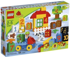 Lego Duplo spelen met getallen 5497 met doos