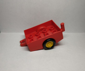 Lego Duplo rode bak aanhanger