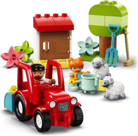 LEGO DUPLO Landbouwtractor en dieren verzorgen 10950