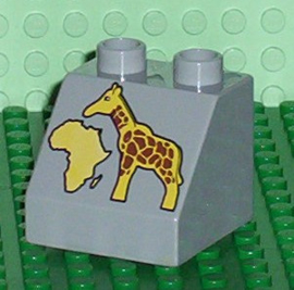 Lego Duplo dierentuin blokje Giraffe