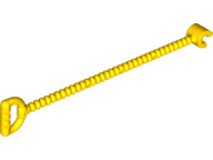 Duplo-slang 12L met handvat en clip geel 25981