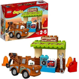 LEGO DUPLO Cars 3 Takels Schuur - 10856 met doos