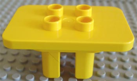 Lego Tafel geel vierkant 6479