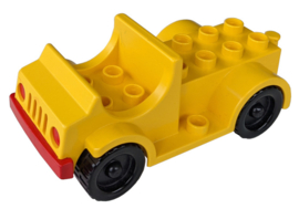 Lego Duplo auto geel 4575c01