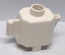 Duplo koffie of theepot wit