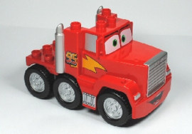 Lego Duplo Cars Truck Semi-Tractor with '95' and Lightning Bolt Pattern (Mack)