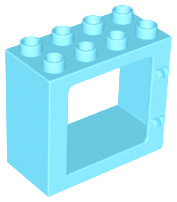 Lego Duplo Raam frame medium azure