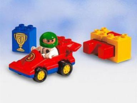 Lego duplo  Racer met katapult 2607