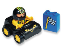 Lego Duplo auto racing lion 1403