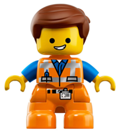 Duplo poppetje Emmet van de Lego Movie 2