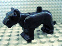 Lego Duplo panter volwassen eerste editie met beweegbaar hoofd