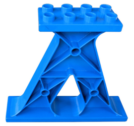 Lego Duplo ondersteuning voor brug of kraan 4539 blauw