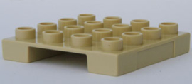 Duplo pallet beige - 47415