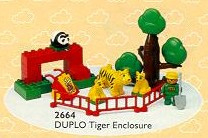 Lego Duplo tijger verblijf 2664