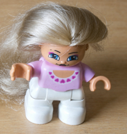 LEGO DUPLO poppetje Prinses Mila 47205pb003