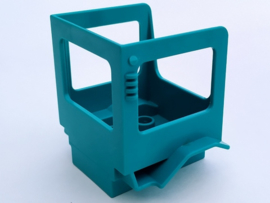 Duplo cabine graaflaadcombinatie 40639 donker turquoise