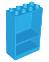 Lego Duplo kast donker azure 27395