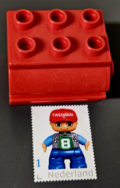 Lego Duplo rode watertank brandweer