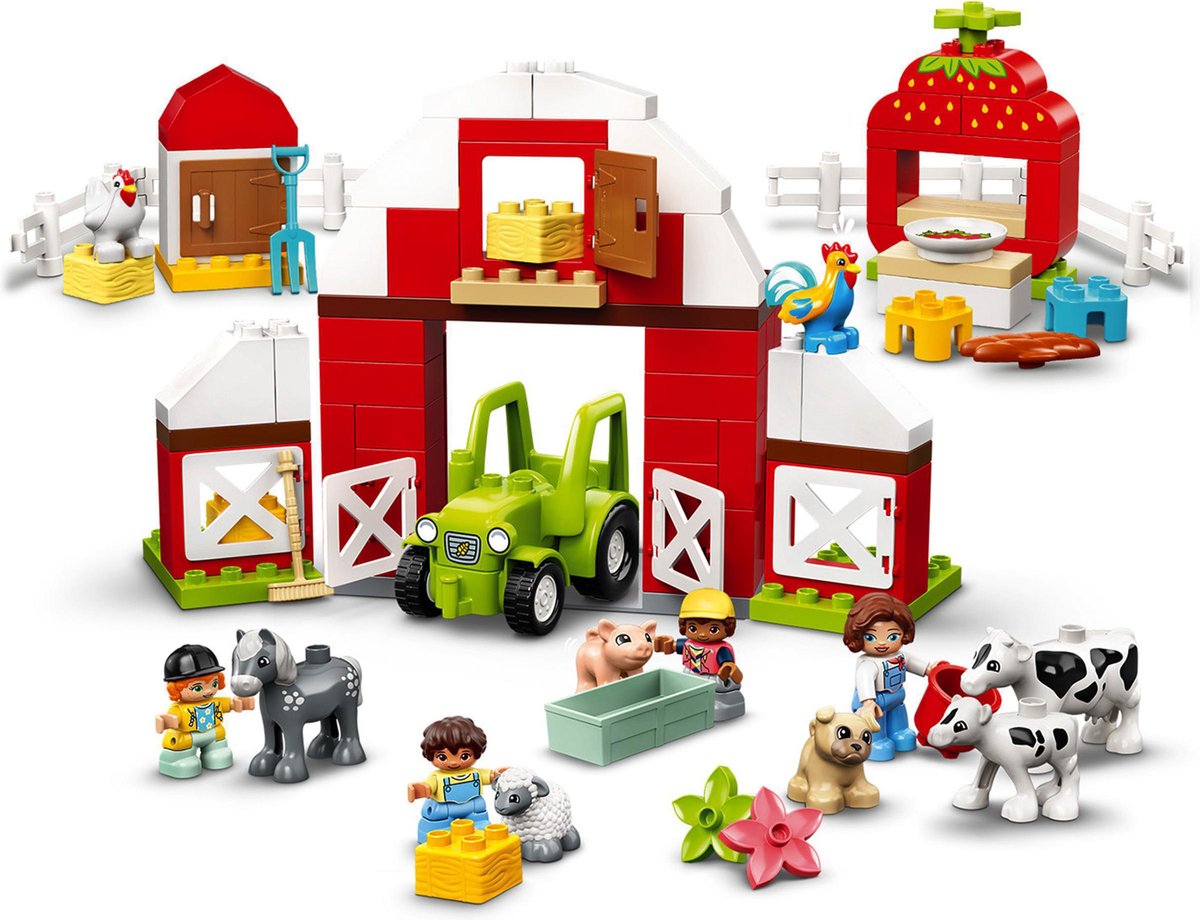 LEGO DUPLO Schuur, Tractor & Boerderijdieren Verzorgen - 10952