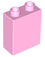 Duplo blokken 1x2x2 bouwstenen licht roze | Duplo blokken - Bouwstenen Tweemaal Lego Duplo