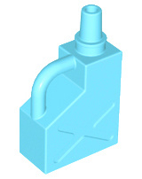Duplo water gas benzine jerrycan medium azure