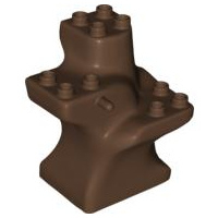 Lego Duplo boomstam bruin 6411