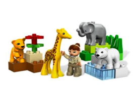 Lego Duplo baby dierentuin 4962