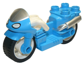 Lego duplo Motor blauw/wit dupmc3pb05
