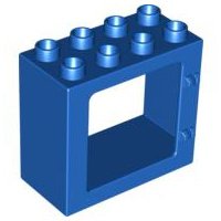 Lego Duplo Raam frame blauw