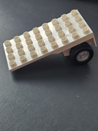 Lego Duplo grote aanhanger wit
