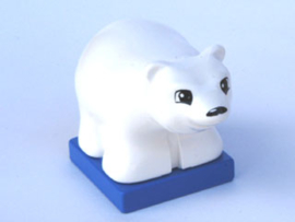 Lego Duplo ijsbeer baby ouder model
