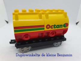 Lego Duplo trein wagon Octan tanks