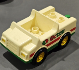 Lego Duplo Octan auto b-keuze ( verkleurd)