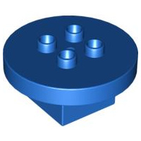 Lego Duplo Tafel rond blauw