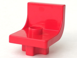 Lego Duplo stoel rood retro 4839