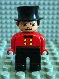Lego Duplo circus spreekstalmeester Frits 4555pb036