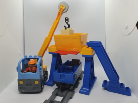 Lego Duplo trein Silo compleet