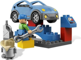 LEGO Duplo Ville Autowasstraat - 5696 met doos