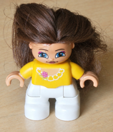 LEGO DUPLO poppetje Prinses Neva 47205pb004