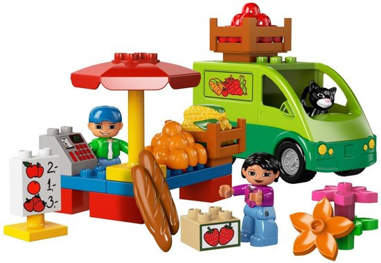 LEGO DUPLO Marktplein - 5683 met doos