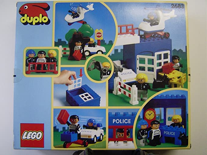 Lego Duplo politiebureau 2683 met doos