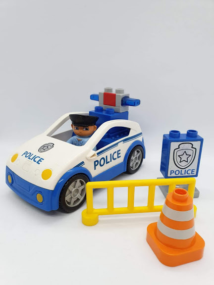 Lego Duplo politie auto - Politiepatrouille 4963