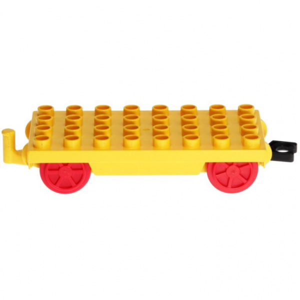 Duplo trein wagon geel - 31300c01