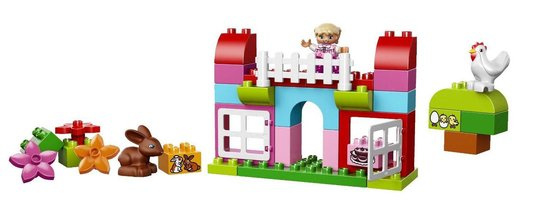 LEGO DUPLO Alles-in-een - 10571 doos | Duplo peuter & baby startsets vanaf 1 jaar | Tweemaal Lego Duplo