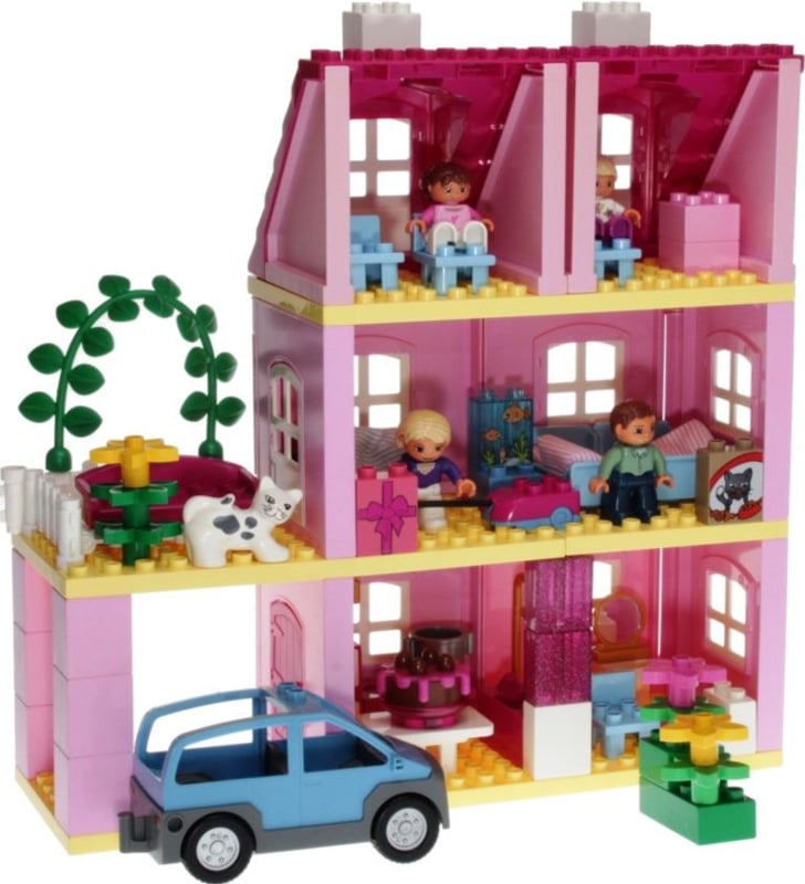 Verkeersopstopping Omhoog gaan Zeker Duplo poppenhuis 4966 | Duplo Familie en speel huis | Tweemaal Lego Duplo