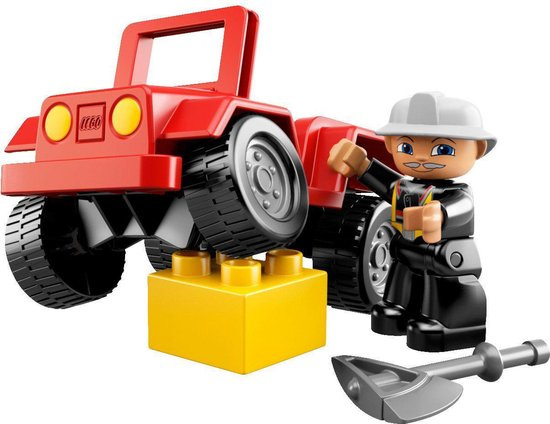 Lego Duplo brandweercommandant 6169 Quad met doos